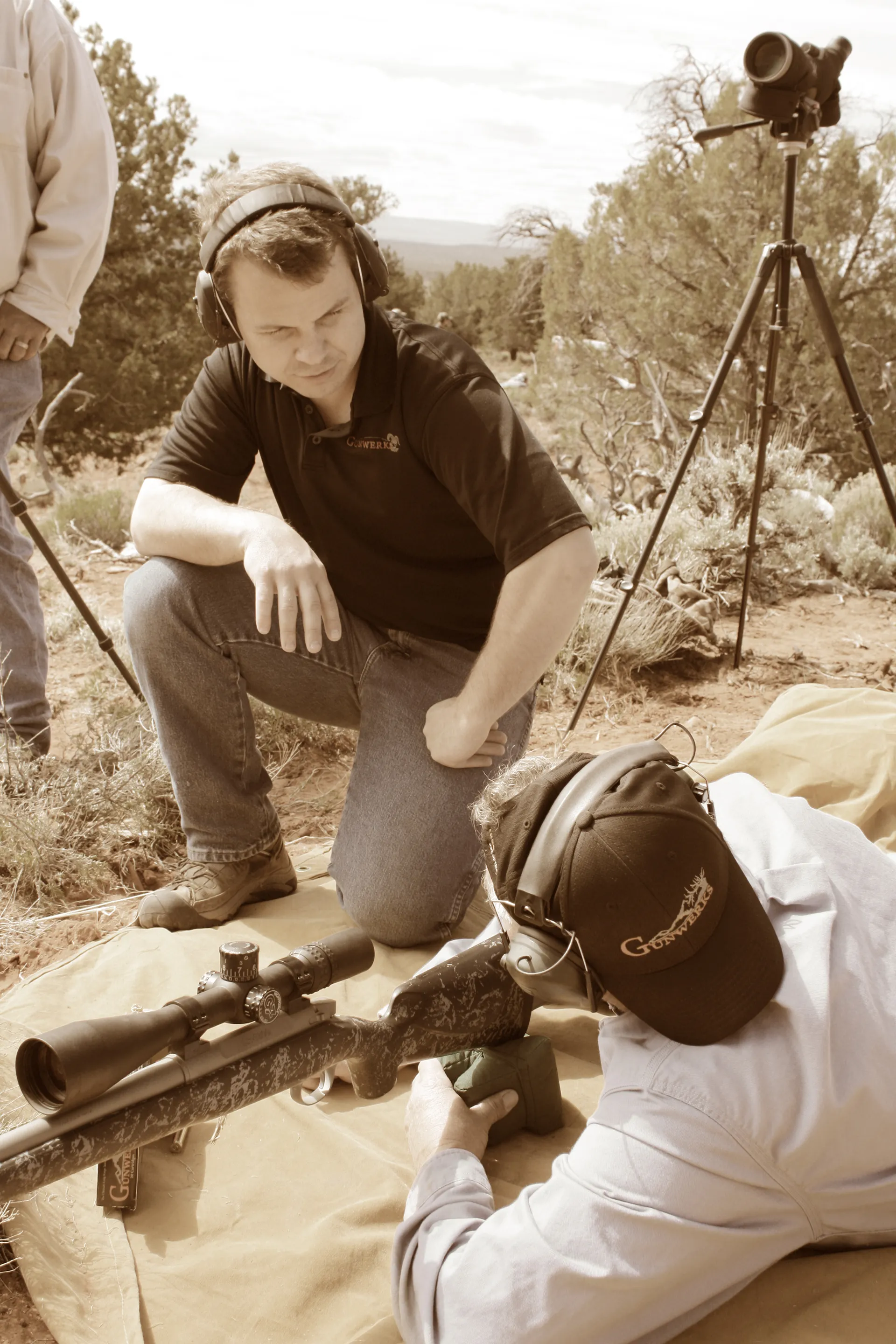 Instructor and student at the long range university by Gunwerks