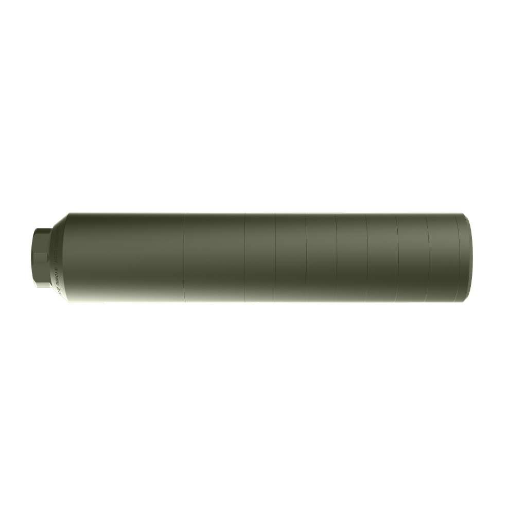 Gunwerks 8IGHT Suppressor - Krylon OD Green