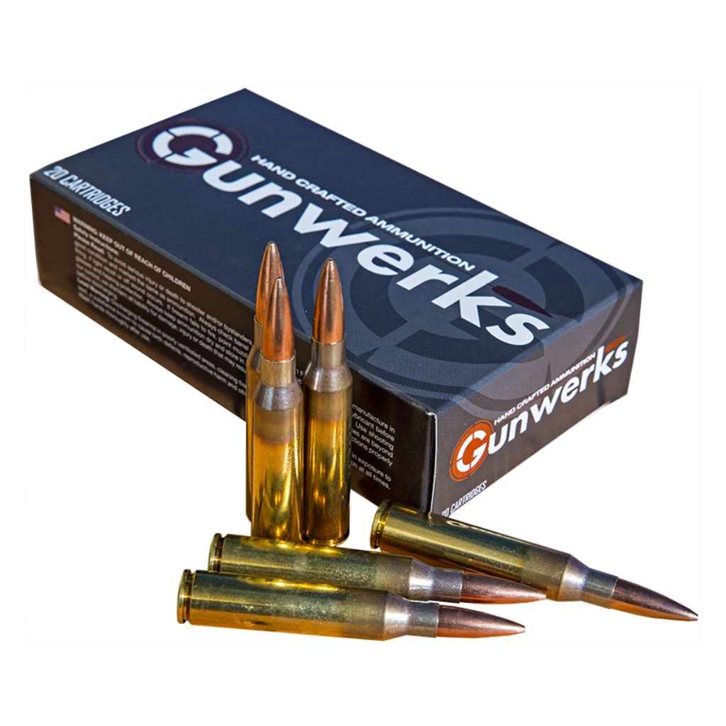 6.5 Creedmoor, Barnes 127 gr LRX, Long Range Hunting Ammunition by Gunwerks