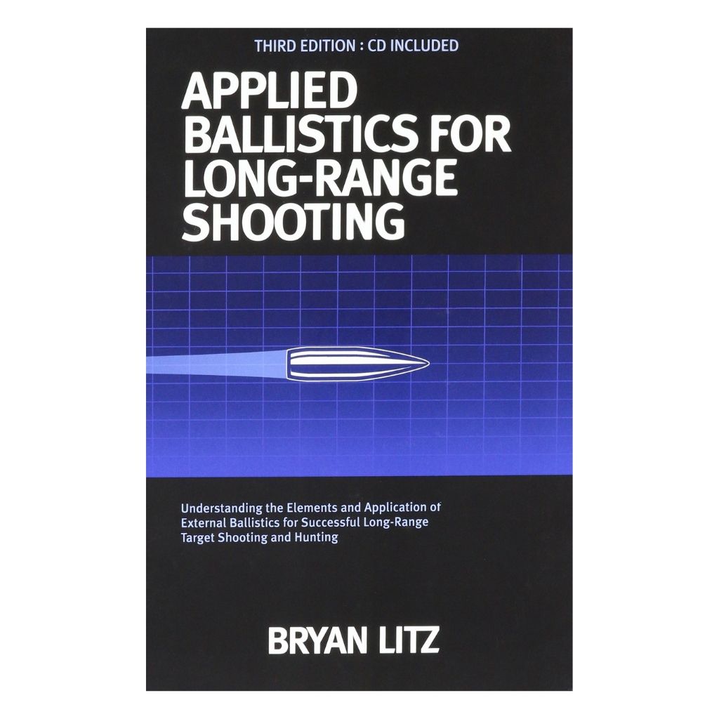 [PD-K2501] Applied Ballistics Book for Long Range Shooting By Bryan Litz - 3rd Edition